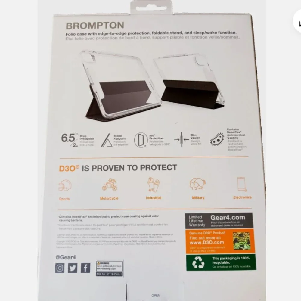 Gear4 Brompton Case 10.9